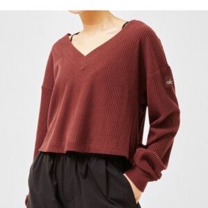 ALO Yoga muse pullover Sweater
